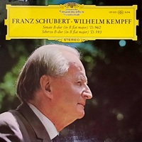 Deutsche Grammophon Stereo : Kempff  - Schubert Sonata No. 21, Scherzo